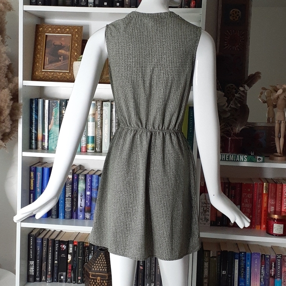 Merona olive pattern dress P3790 - Picture 5 of 9